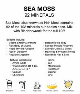 Sea Moss Vegan Capsules 735 mg
